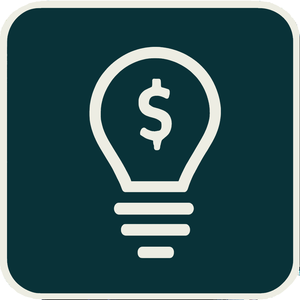 Clear Transparent Pricing Icon